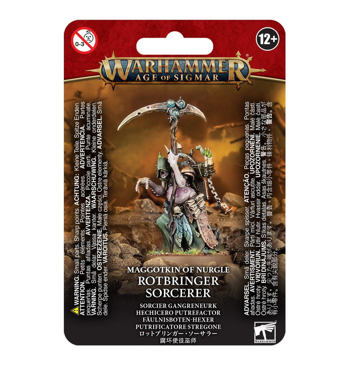 Maggotkin of Nurgle: Rotbringer Sorcerer - Gap Games