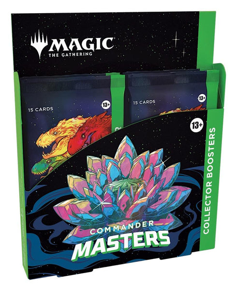 Magic the Gathering Commander Masters Collector Boosters (4 Boosters Per Display) - Gap Games