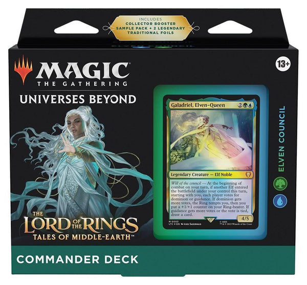 Magic The Lord of the Rings: Tales of Middle-Earth Commander Deck - Galadriel - Gap Games