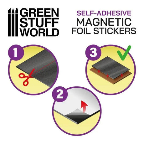 Magnetic Sheet Combo - Self Adhesive - Gap Games