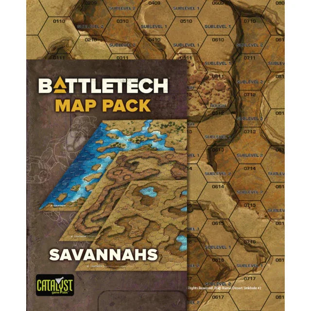 BattleTech: Battletech MapPack Savannah
