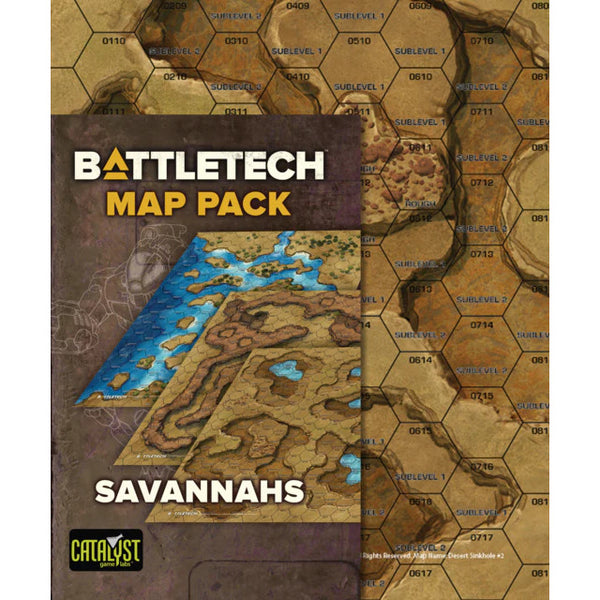 BattleTech: Battletech MapPack Savannah