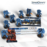 Starcraft Miniatures Games: Terran - Marine - Expansion Set - Pre-Order