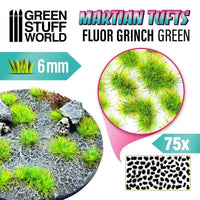GREEN STUFF WORLD Martian Fluor Tufts - FLUOR GRINCH GREEN