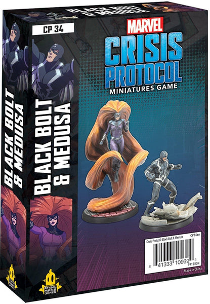 Marvel Crisis Protocol Black Bolt and Medusa - Gap Games