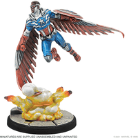Marvel Crisis Protocol Captain America and War Machine - Gap Games