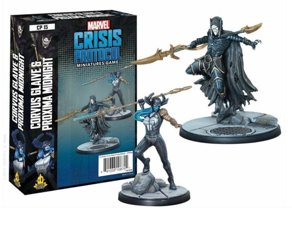 Marvel Crisis Protocol Corvus Glaive and Proxima Midnight Expansion - Gap Games