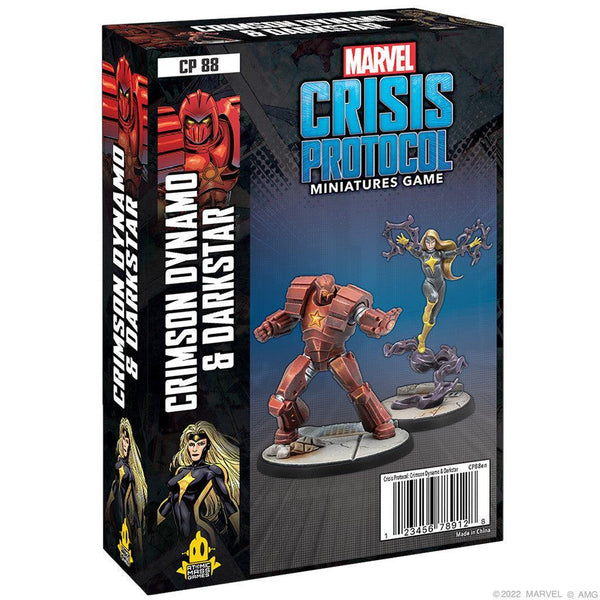 Marvel Crisis Protocol Crimson Dynamo and Dark Star - Gap Games