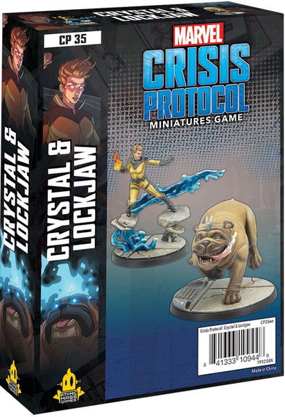 Marvel Crisis Protocol Crystal & Lockjaw - Gap Games