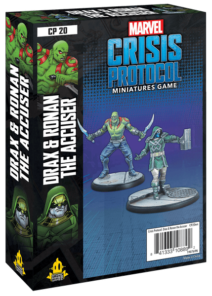 Marvel Crisis Protocol Drax and Ronan the Accuser - Gap Games