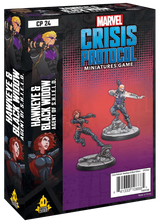 Marvel Crisis Protocol Hawkeye and Black Widow - Gap Games