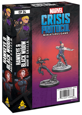 Marvel Crisis Protocol Hawkeye and Black Widow - Gap Games