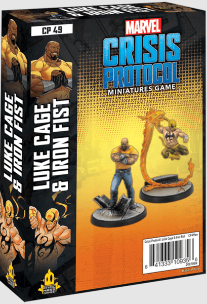 Marvel Crisis Protocol Luke Cage and Iron Fist - Gap Games