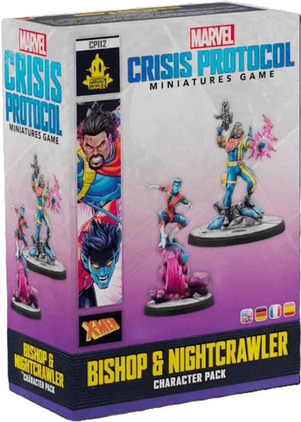 Marvel Crisis Protocol Miniatures Game Bishop & Nightcrawler - Pre-Order - Gap Games