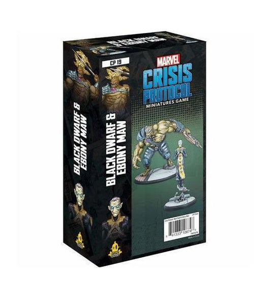 Marvel Crisis Protocol Miniatures Game Black Dwarf and Ebony Maw Character Pack - Gap Games