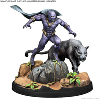 Marvel Crisis Protocol Miniatures Game Black Panther; Chosen of Bast & Namor - Gap Games