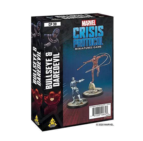 Marvel Crisis Protocol Miniatures Game Bullseye and Daredevil - Gap Games