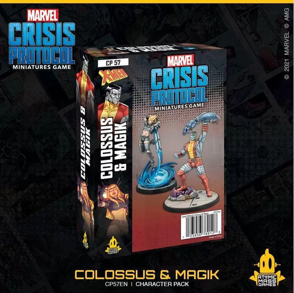 Marvel Crisis Protocol Miniatures Game Colossus and Magik - Gap Games