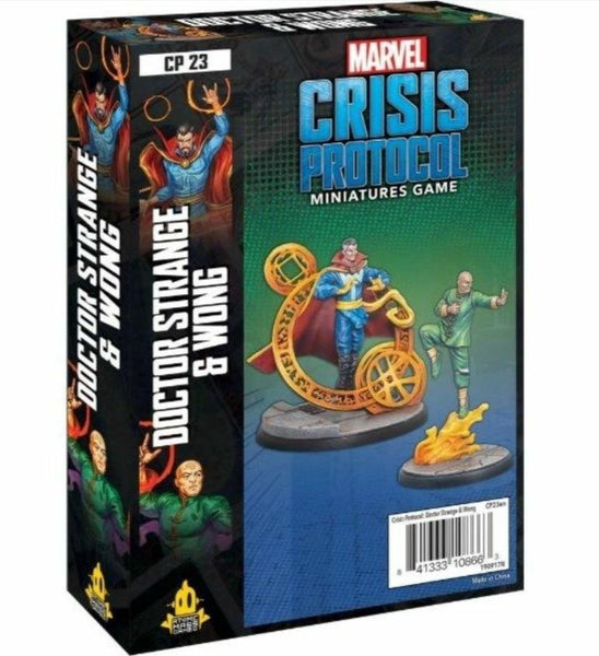 Marvel Crisis Protocol Miniatures Game Dr Strange and Wong Expansion - Gap Games