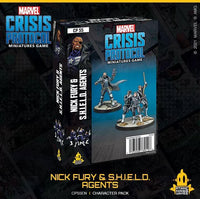 Marvel Crisis Protocol Miniatures Game Nick Fury & S.H.I.E.L.D. Agents - Gap Games