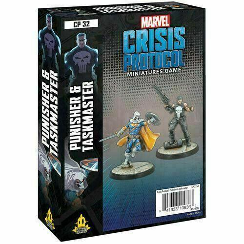 Marvel Crisis Protocol Miniatures Game Punisher and Taskmaster - Gap Games