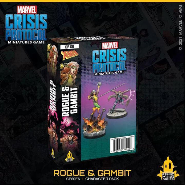 Marvel Crisis Protocol Miniatures Game Rogue and Gambit - Gap Games