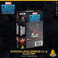 Marvel Crisis Protocol Miniatures Game Shadowland Daredevil & Elektra - Gap Games