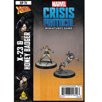 Marvel Crisis Protocol Miniatures Game X-23 & Honey Badger Character Pack - Gap Games