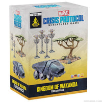 Marvel Crisis Protocol Miniatures - Kingdom of Wakanda Terrain Pack - Pre-Order - Gap Games