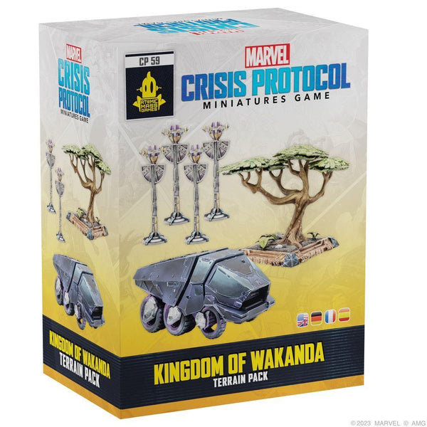 Marvel Crisis Protocol Miniatures - Kingdom of Wakanda Terrain Pack - Pre-Order - Gap Games