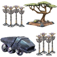 Marvel Crisis Protocol Miniatures - Kingdom of Wakanda Terrain Pack - Pre-Order - Gap Games