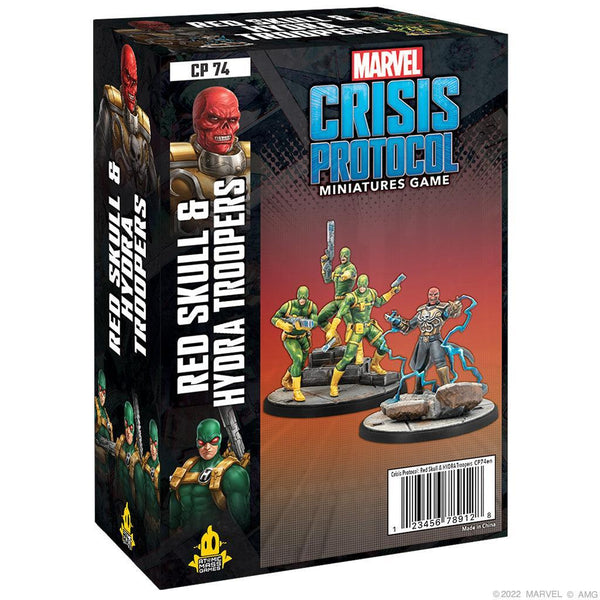 Marvel Crisis Protocol Miniatures Red Skull & Hydra Troops - Gap Games