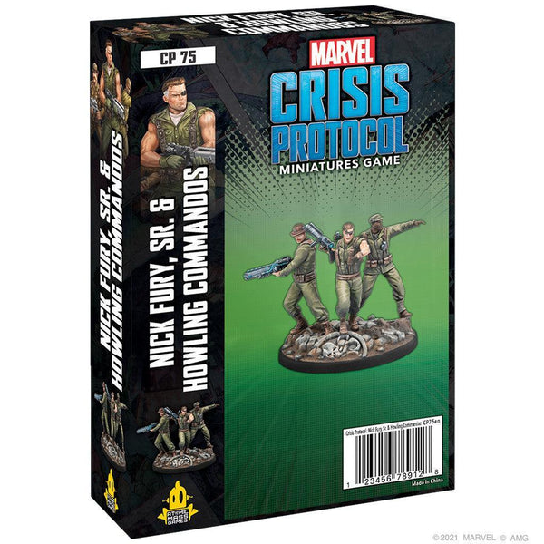 Marvel Crisis Protocol Nick Fury Sr & the Howling Commandos - Gap Games