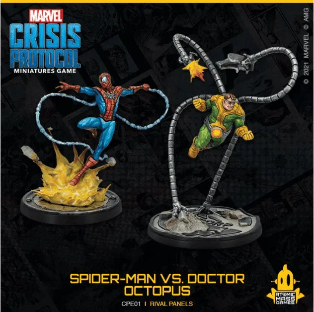 Marvel Crisis Protocol Rivals Panels Spider-Man Vs Doctor Octopus - Gap Games