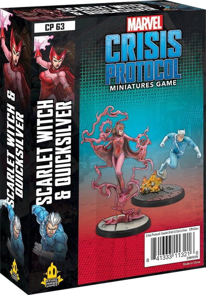 Marvel Crisis Protocol Scarlet Witch and Quicksilver - Gap Games