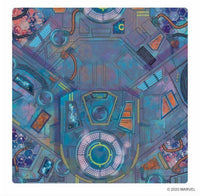 Marvel Crisis Protocol Spaceport Showdown Game Mat - Gap Games