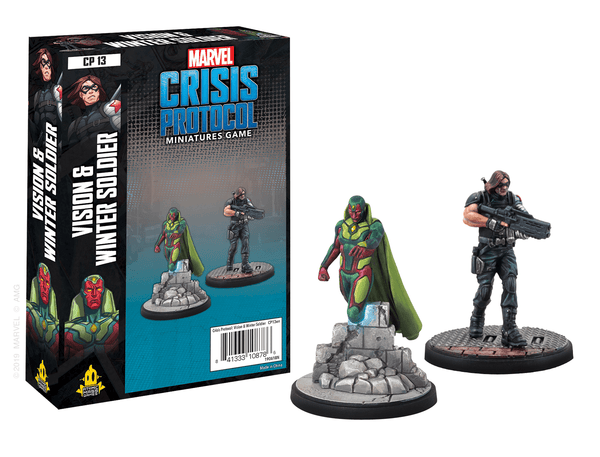 Marvel Crisis Protocol Vision and Winter Soldier - Gap Games