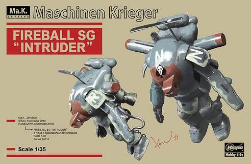 Maschinen Krieger 1/35 FIREBALL SG INTRUDER TWO KITS IN THE BOX MA.K - Gap Games