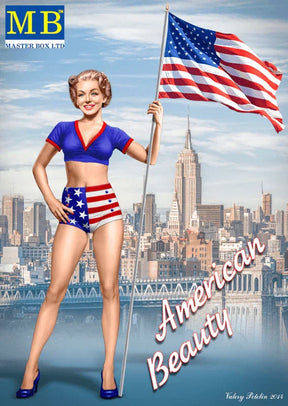 Master Box 1/24 Pin-up series, Kit No. 2. Betty Plastic Model Kit - Gap Games