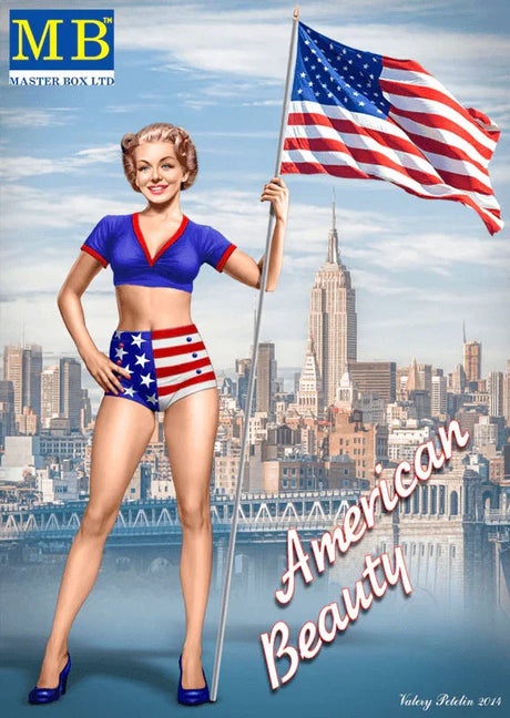 Master Box 1/24 Pin-up series, Kit No. 2. Betty Plastic Model Kit - Gap Games