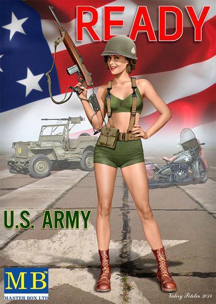 Master Box 1/24 Pin-up series, Kit No. 3. Alice Plastic Model Kit - Gap Games