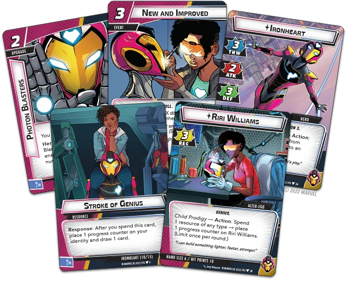 Marvel Champions: The Card Game – Ironheart Hero Pack