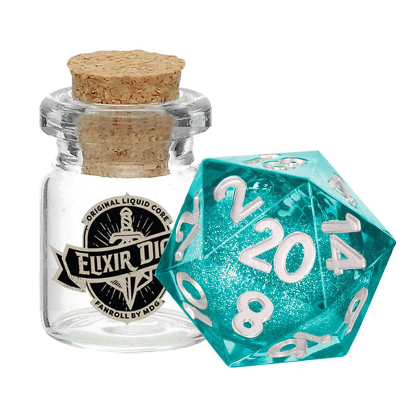 MDG Individual d20 Elixir Liquid Core Dice: Mana Extract - Gap Games