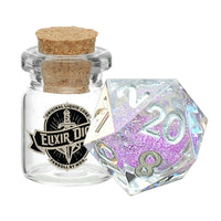 MDG Individual d20 Elixir Liquid Core Dice: Sorcerous Swirl - Gap Games