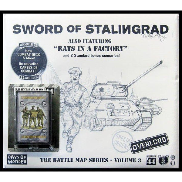Memoir 44 Battle Map 3 Sword/Stalingrad - Gap Games