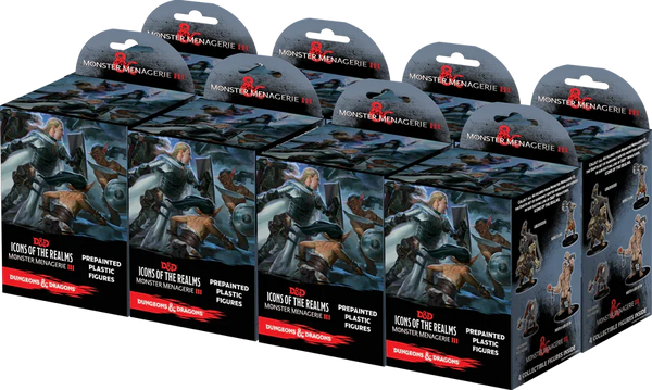 D&D Icons of the Realms Monster Menagerie 3 Booster BRICK