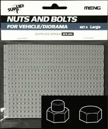 Meng 1/35 Nuts And Bolts For Vehicle/Diorama Set A (large) - Gap Games