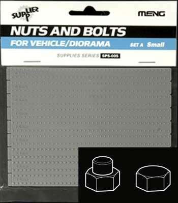 Meng 1/35 Nuts And Bolts For Vehicle/Diorama Set A (small) - Gap Games