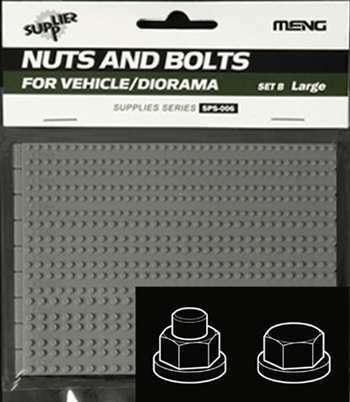 Meng 1/35 Nuts And Bolts For Vehicle/Diorama Set B (large) - Gap Games
