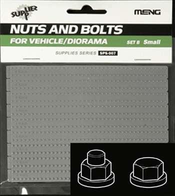 Meng 1/35 Nuts And Bolts For Vehicle/Diorama Set B (small) - Gap Games